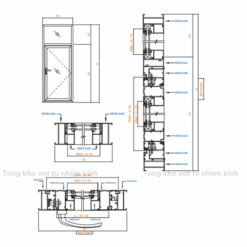 CỬA SỔ MỞ NGOÀI HỆ 55 CÓ FIX