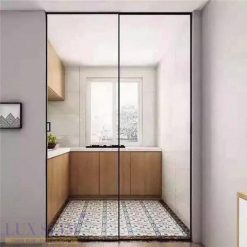 CỬA SLIM 1 CÁNH MỞ TRƯỢT +1 CÁNH CỐ ĐỊNH – LUX-S01